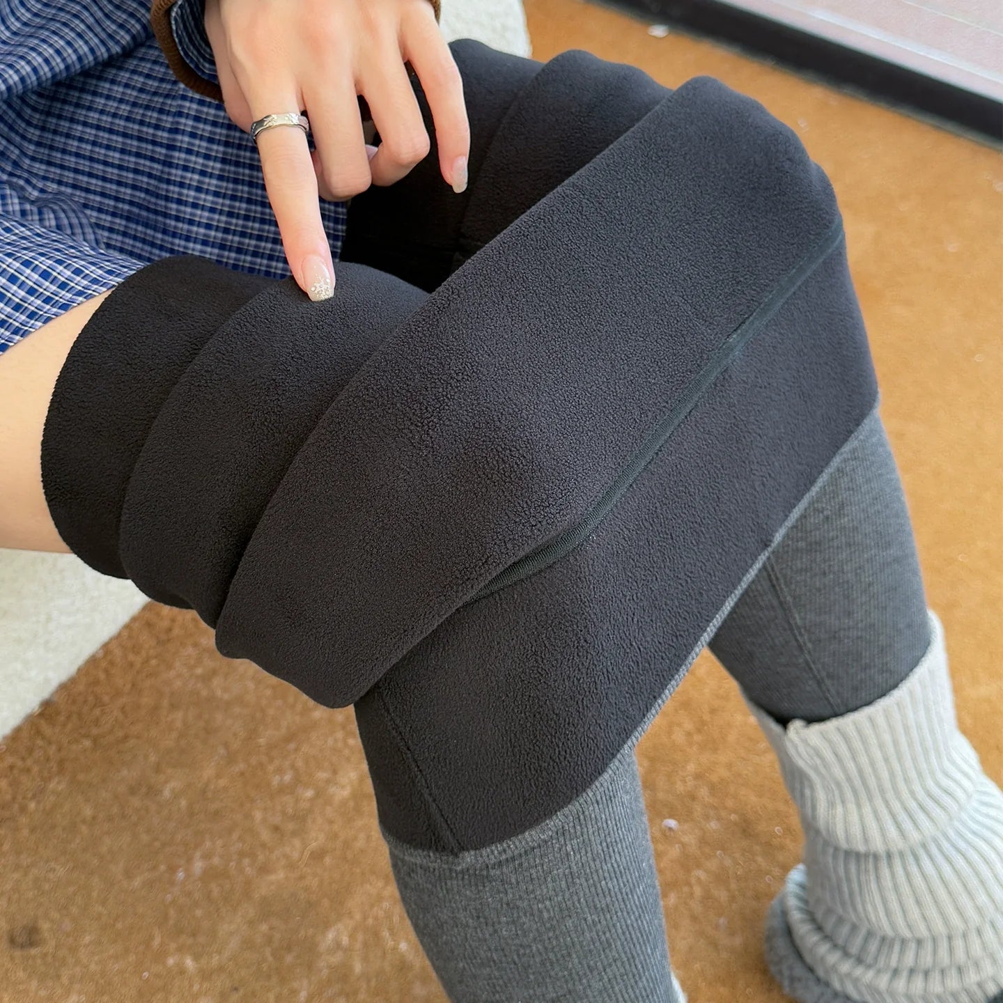 Lanie Ribbed Thermal Leggings