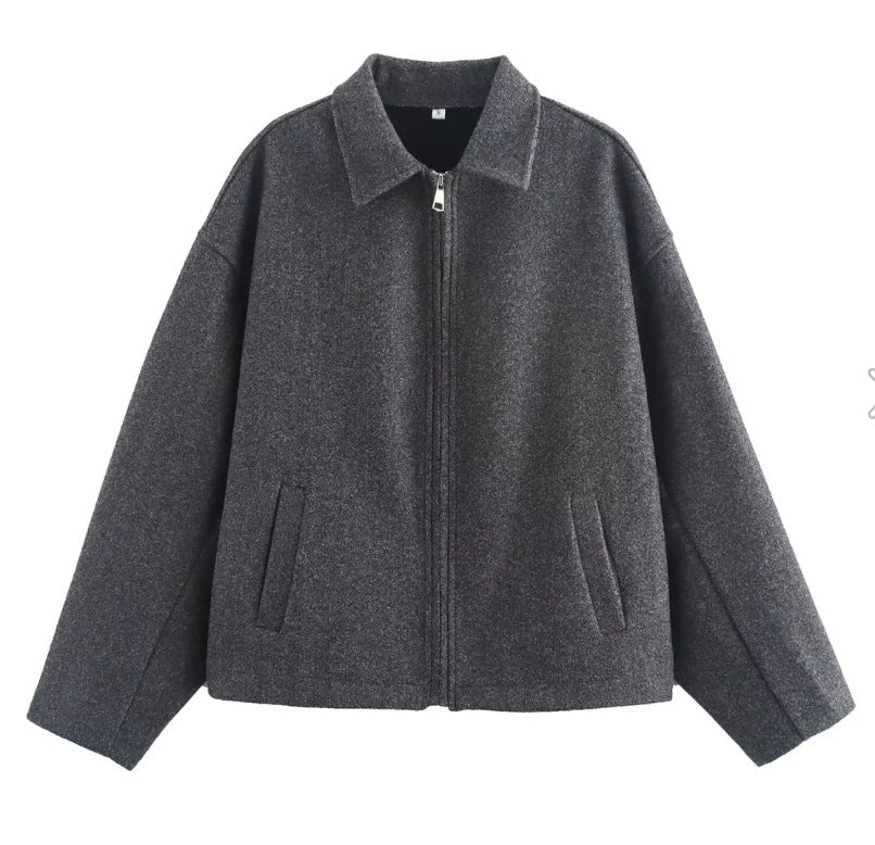 Chaqueta con cremallera
