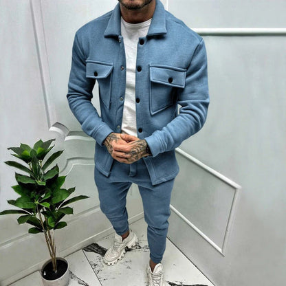 Fritz - Conjunto casual de dos piezas - Casual - Hecho para - Ideal para Otoño/Invierno