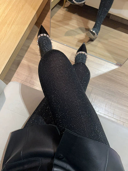 Kailynn Twill Shimmer Jumpsuit