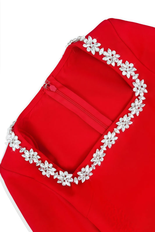 Emma Studded Bandage Jumpsuit