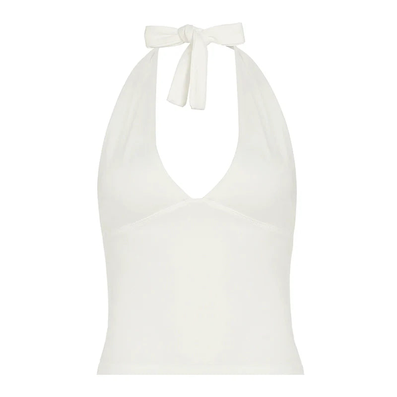 Larae Backless Halter Top