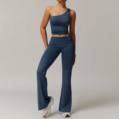 Brushed Yoga Women Casual Comfortable Yoga Clothes Running Exercise Workout Outfit