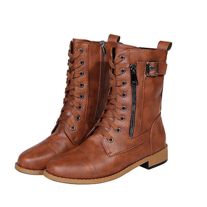 Faux Ankle Boots with Zipper for Women | Great for Casual Days