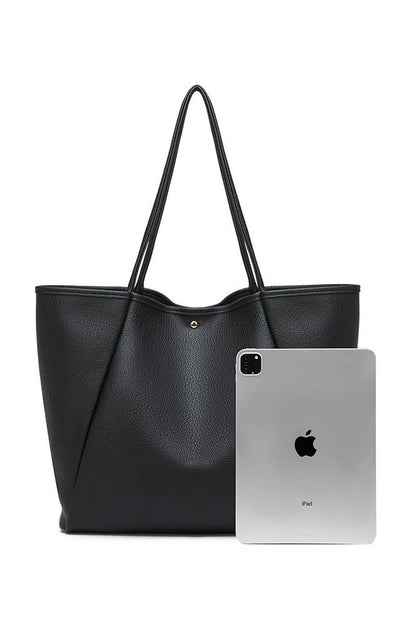 Bolso sencillo retro de color sólido