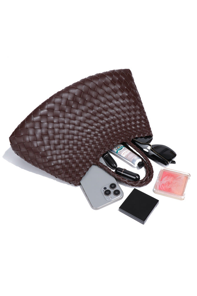 Conjunto de bolso de mano minimalista para viajeros