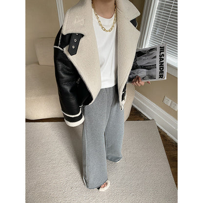 Brushed Comfortable T shirt Loose Bottoming Shirt Autumn Winter