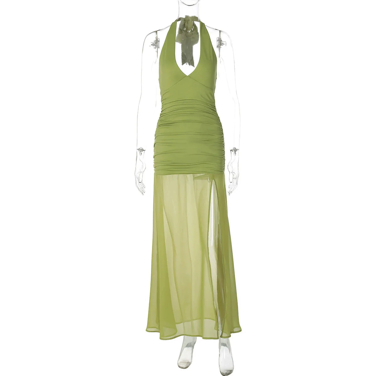 Vittoria Halter Maxi Dress