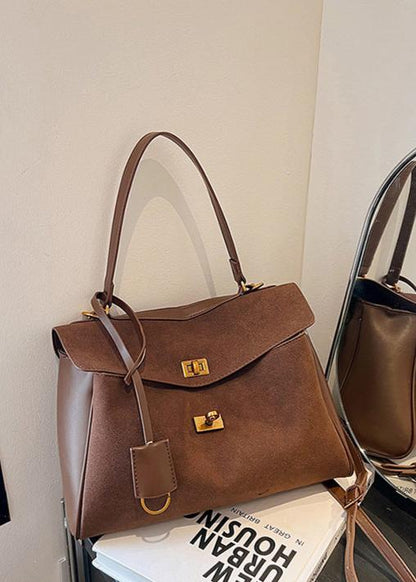 Amelia - StructuRed Top-Handle Satchel