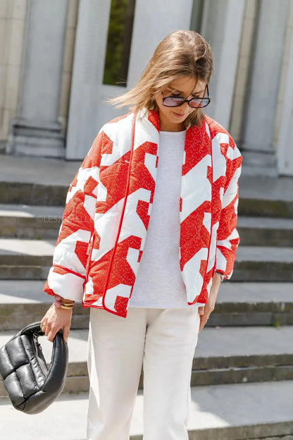 Chaqueta geométrica Aimee
