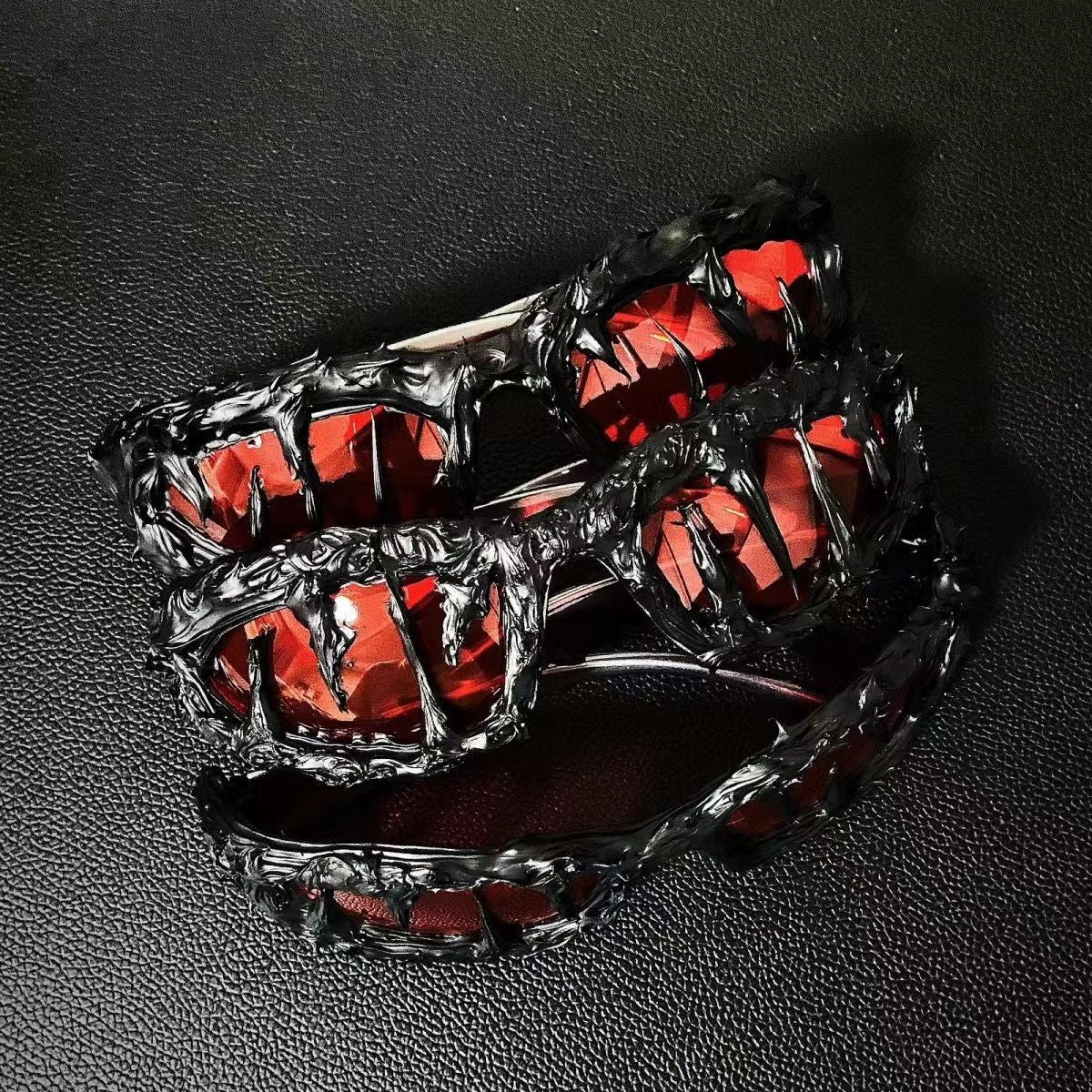 Dark Gothic Y2K Drip Punk Glasses