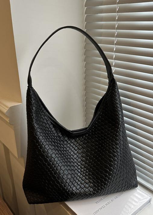 Woven Texture Hobo Shoulder Bag
