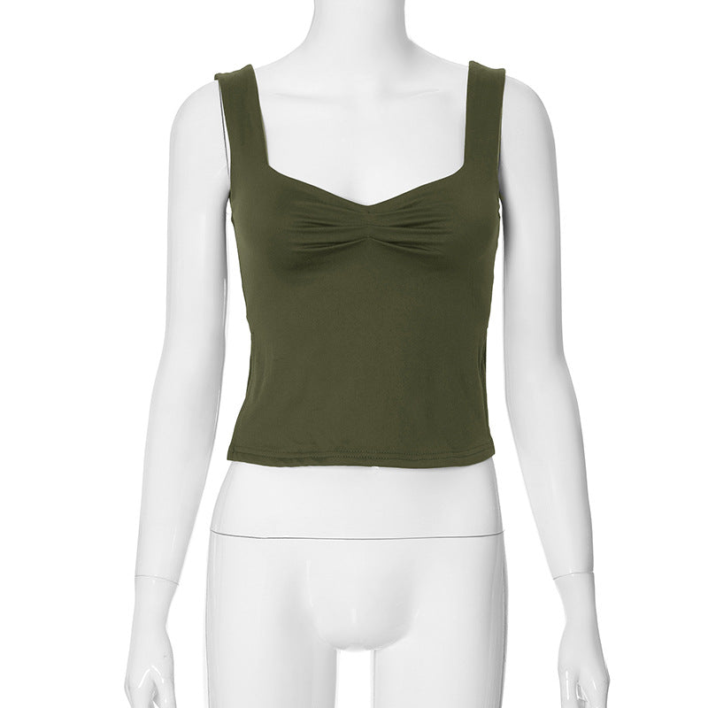 Ziona Square Neck Crop Top