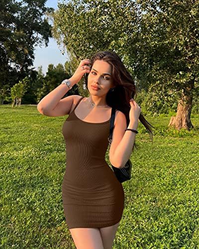 Women Clothing Dress Rib Sleeveless Tight Braces Coat Dress