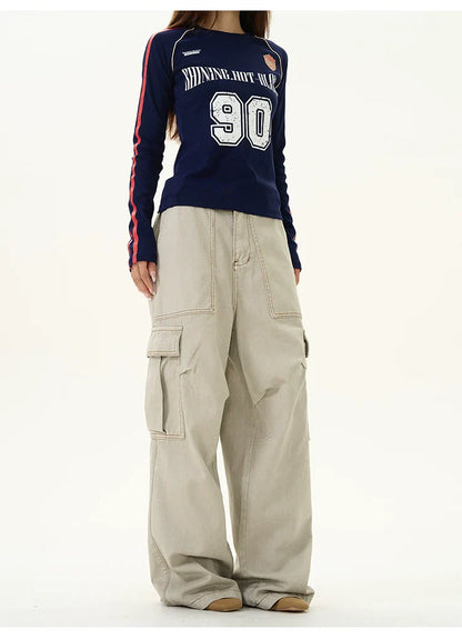 Wide-Leg Cargo Shorts and Pants
