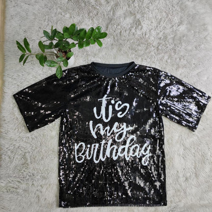 Casual Sequined Women Half Dress