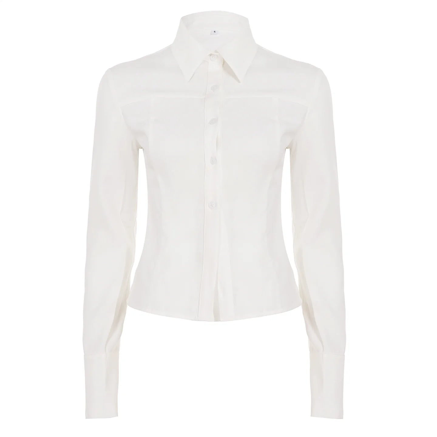 Arlynn Ruched Back Button-Up Shirt