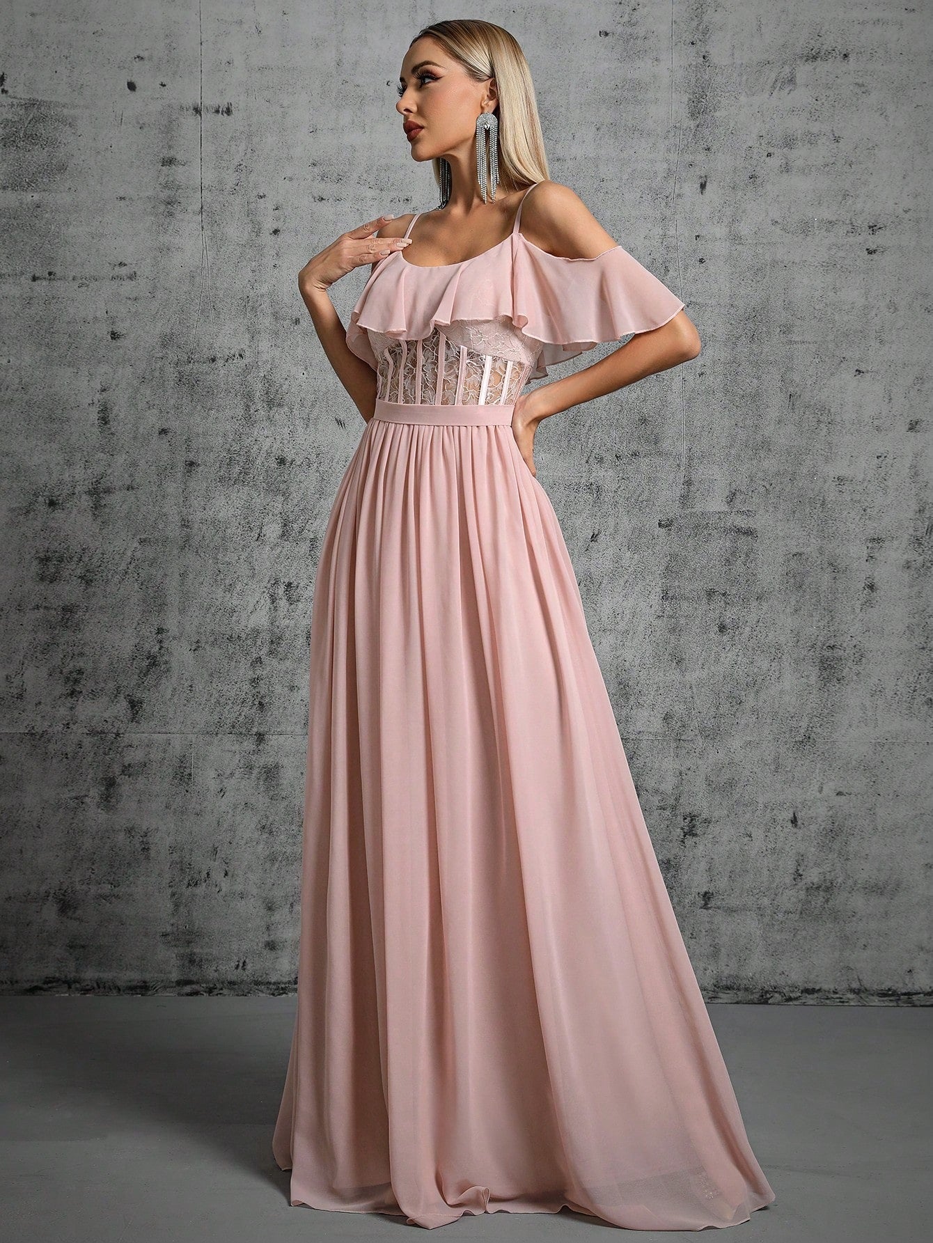 Strap Evening Dress Camisole Slim Bridesmaid Sisters Dress Party Backless Elegant Dress Annual Party Evening Dress