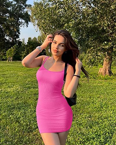 Women Clothing Dress Rib Sleeveless Tight Braces Coat Dress