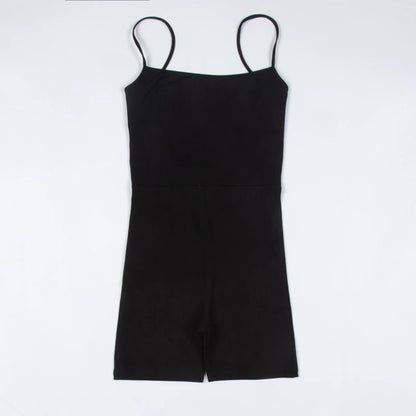 sexy Sexy Big Backless Slim Fit Fitness Sports Sling Romper