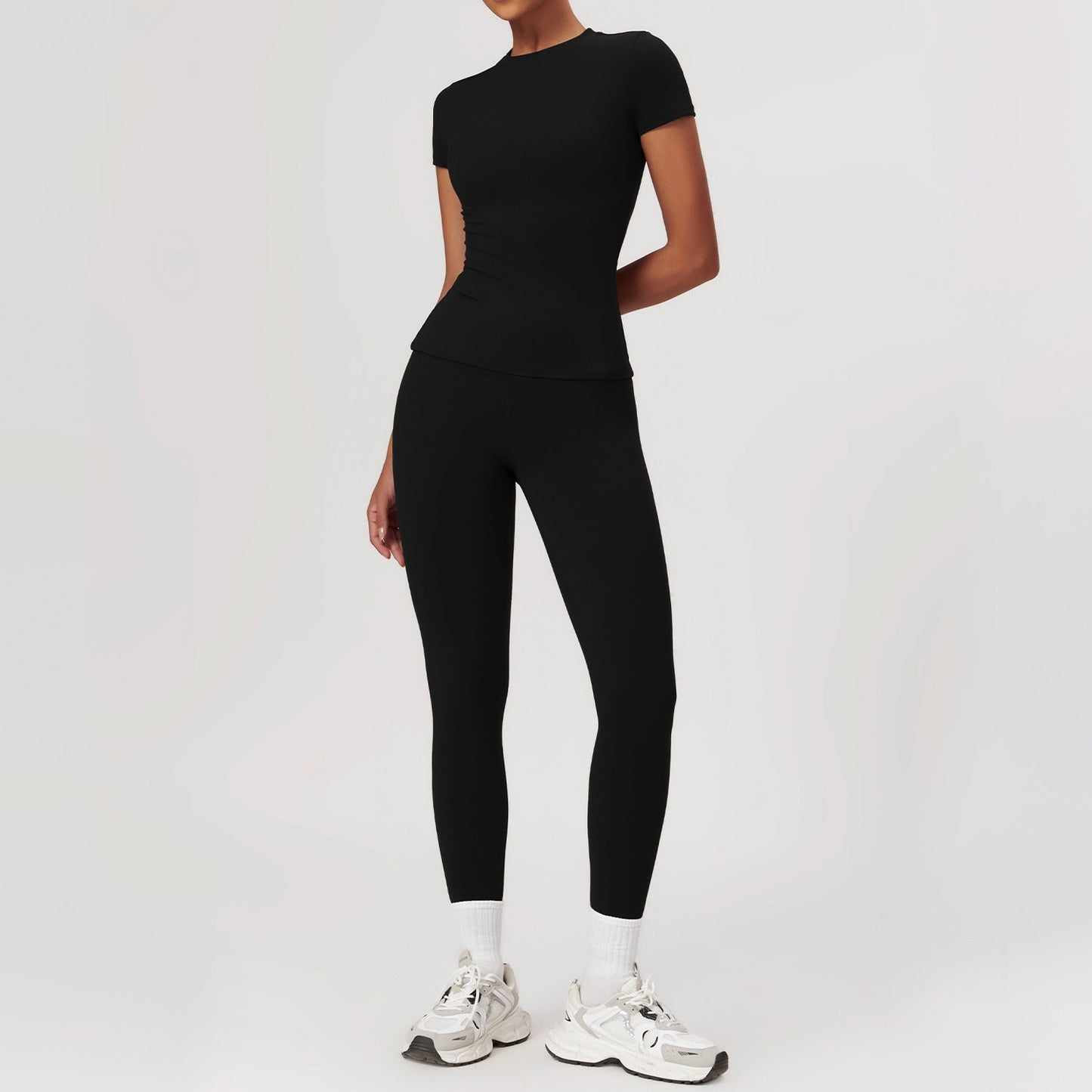 Brushed Tight Yoga Women Slimming Beauty Back Exercise Set Casual Fitness Yoga Wear