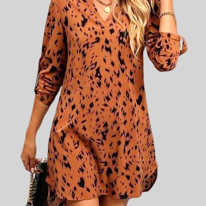 Classic Women Suit Ladies Long Sleeves Waist Dress