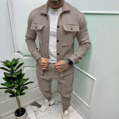 Fritz - Conjunto casual de dos piezas - Casual - Hecho para - Ideal para Otoño/Invierno