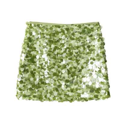 Kathia Sequin Mini Skirt
