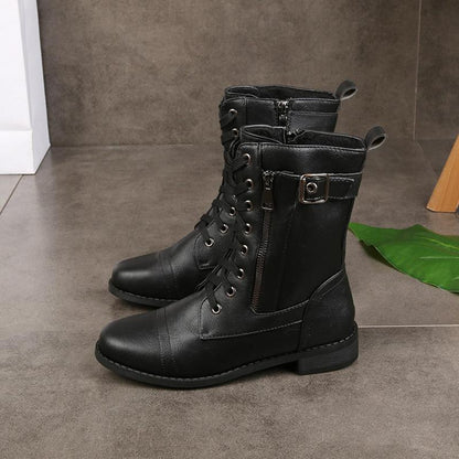 Faux Ankle Boots with Zipper for Women | Great for Casual Days