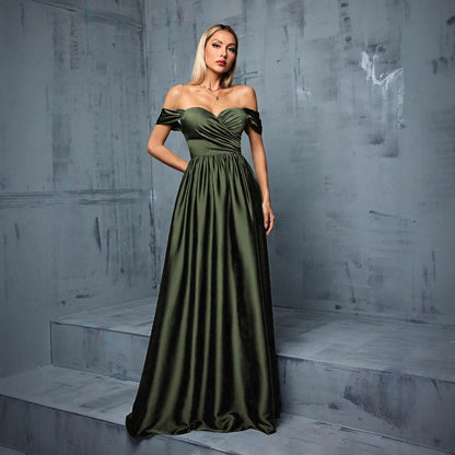 Ball Tube Top Evening Dress Christmas Party Dress off Shoulder Stage Chorus Costume