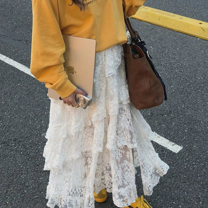 Rayne Lace Maxi Skirt