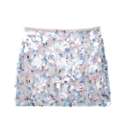 Kathia Sequin Mini Skirt