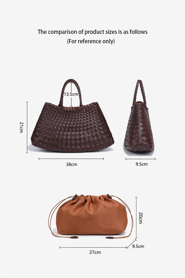 Conjunto de bolso de mano minimalista para viajeros