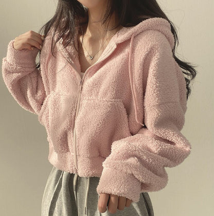 Kalli Plush Zip Hoodie