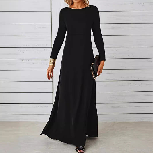 Wal Mart Spring Autumn Sexy Girls High Sense Dress Women Clothing