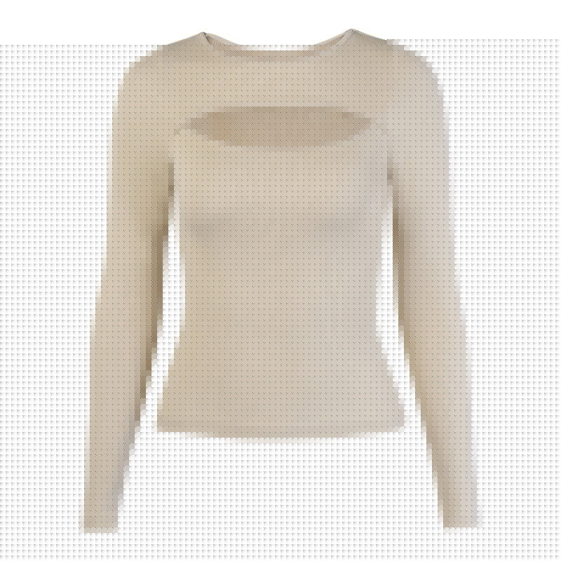 Women Clothing Autumn Winter Chest Hollow-out Long-Sleeved Top Sexy Stretch Rib T-shirt for Women