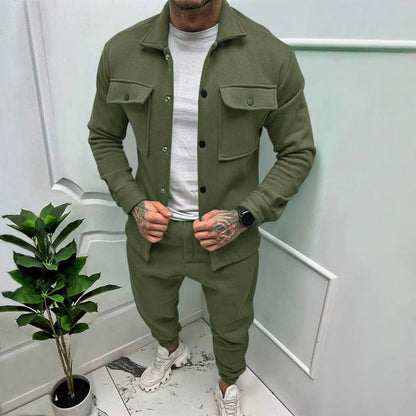 Fritz - Conjunto casual de dos piezas - Casual - Hecho para - Ideal para Otoño/Invierno
