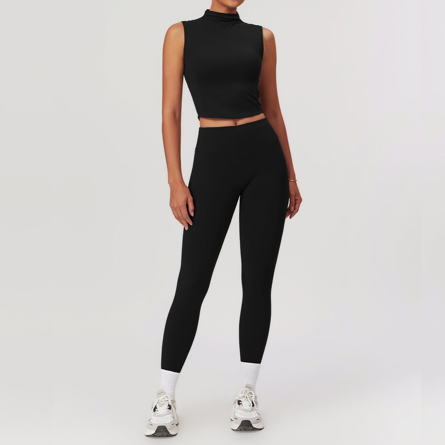 Brushed Tight Yoga Women Slimming Beauty Back Exercise Set Casual Fitness Yoga Wear