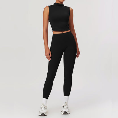 Brushed Tight Yoga Women Slimming Beauty Back Exercise Set Casual Fitness Yoga Wear