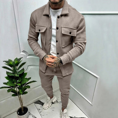 Fritz - Conjunto casual de dos piezas - Casual - Hecho para - Ideal para Otoño/Invierno