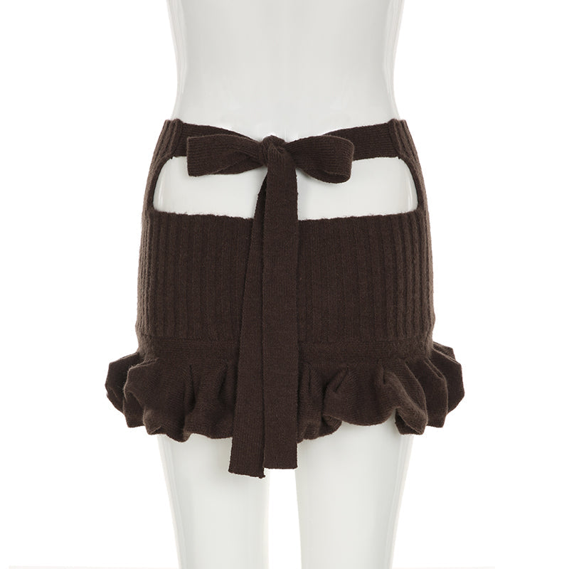 Ryker Reversible Woolen Skirt