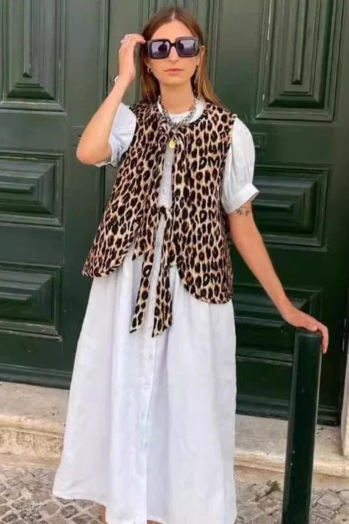 Chaleco de leopardo