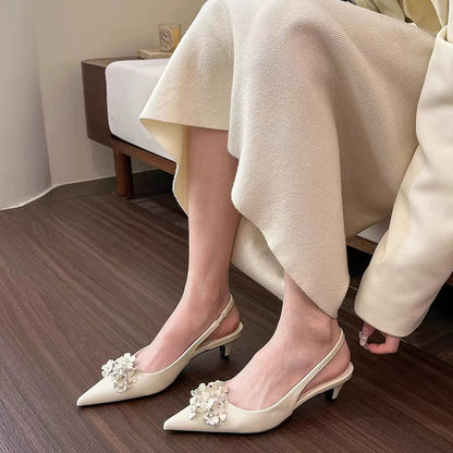Elenna Floral Slingbacks