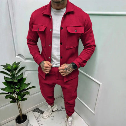 Fritz - Conjunto casual de dos piezas - Casual - Hecho para - Ideal para Otoño/Invierno