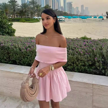 Sienna Off-Shoulder Mini Dress