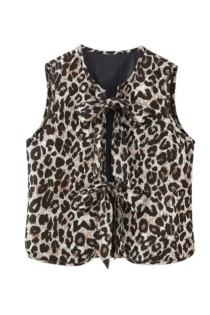 Chaleco de leopardo