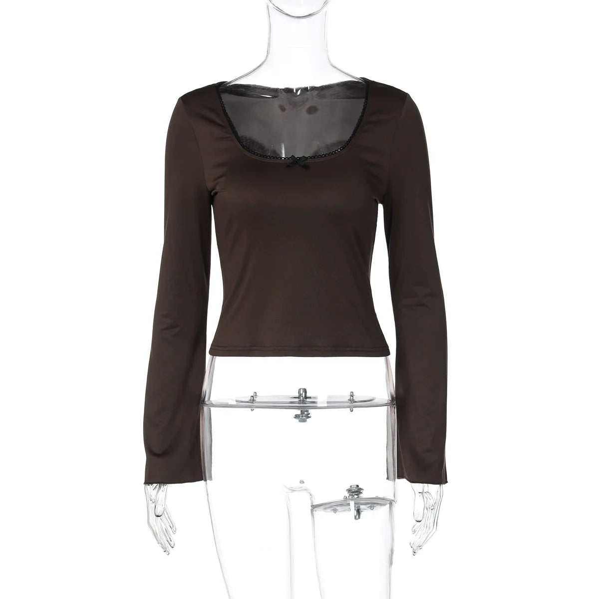 Eulalia Lace Flared Sleeve Top