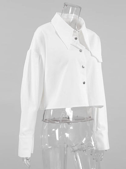 Loose Commuter Long-Sleeved Shirt