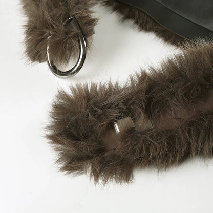 Kamora Furry Hook Belt