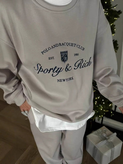 Kylynn Oversized Graphic Sweatshirt